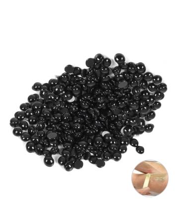 Minkissy travel bottles for toilet articles European wax pearls depilatory growth sparrow Hartwachs bean painless hair removal depilatory pearl face Hardwax beans 14.5 x 10.5 x 2 cm black