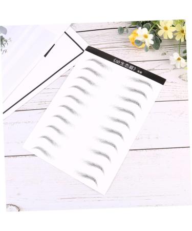 DOITOOL 2 Sheets False Eyebrows Eyebrow Transfers Sticker Simulation Eyebrow Disposable Makeup Tools 6d - Buy Online on GoSupps.com