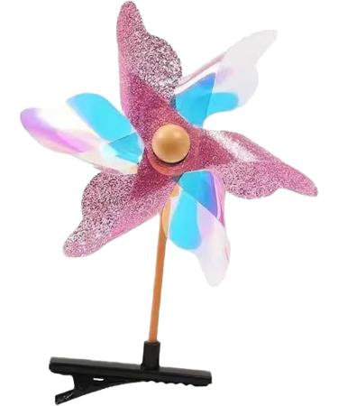 Xijobido Windmill Hairpin | Colorful Glitter Windmill Hairpin Hair Clamp Alligator Hair Snap Clips Cartoon Random Accessories Hairpins for Teens - Buy Online on GoSupps.com