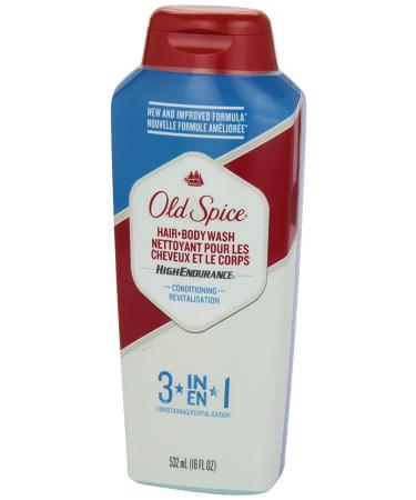 Old Spice High Endurance Conditioning Hair and Body Wash - 18 oz 18 Ounce (Pack of 1) - Buy Online on GoSupps.com