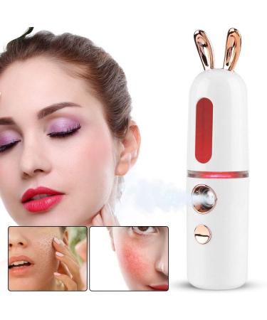 Qukaim Handy Mist Spray Nano Atomization Mist Sprayer 30ml Face Skin Moisturizing Mist Spray Rabbit Type White - Buy Online on GoSupps.com