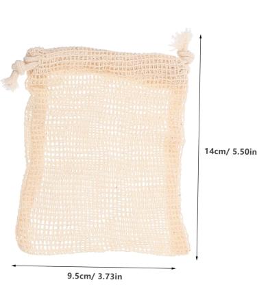 Baluue 8pcs Soap Storage Cotton Pouches Soap Net Cotton Linen - Buy Online on GoSupps.com