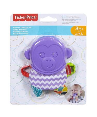 Fisher-Price Monkey Teething Pal - Soothing Teether for Babies - Buy Online on GoSupps.com