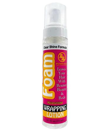 Bronner Bros Moisturizing Foam Wrap Lotion (Pack of 4)