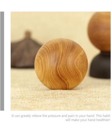8-Piece Wooden Massage Ball Set Neck & Face Acupressure Device for Relaxation & Hand Therapy | International Shipping - Buy Online on GoSupps.com