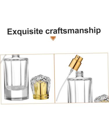 Beatifufu 1pc Perfume Bottle Skin Care Container Cosmetic Travel Containers Travel Essential Oil Container Refillable Portable Scent Spray Bottle Mini Spray Bottle Perfume Holder Glass - Buy Online on GoSupps.com