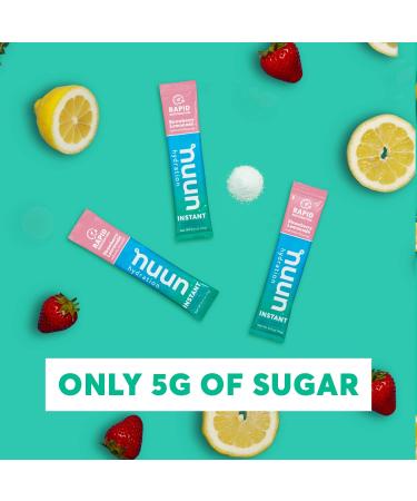 Nuun Instant Electrolyte Powder Packets - Strawberry Lemonade Flavor - 16 Servings - Buy Online on GoSupps.com