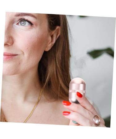 Angoily Jade Roller Face Roller for Portable Facial Roller Face Eye Puffiness Roller Face Puffiness Roller Facial Skin Care Tool Pink Eyes Nursing Supplies Metal - Buy Online on GoSupps.com