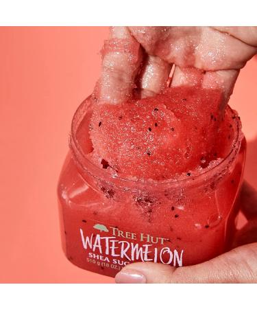 Tree Hut Watermelon Shea Sugar Scrub - 1.12 Pound (Pack of 1) - Buy Online on GoSupps.com