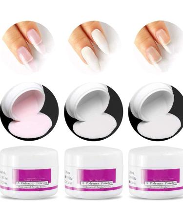 Warm Girl Complete Nail Art Kit - Acrylic Glitter Powder Liquid Tip Brush & Glue Set for Stunning Nail Designs | International Shipping Available - Buy Online on GoSupps.com