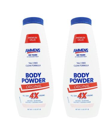 Ammens Orig Pwdr Size 11oz Pack of 2 11 Ounce (Pack of 2)
