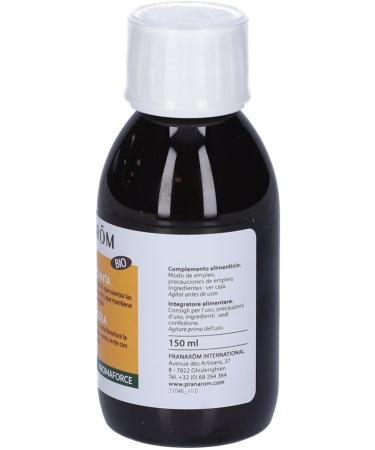  Pranar m PRANAROM Aromaforce Ravintsara Syrup & Honey Throat & Immune System 150ml - Buy Online on GoSupps.com