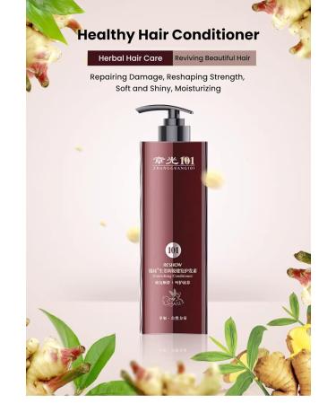 Ginger Conditioner 360g | Reduce Hair Loss Repair Damaged Hair Increase Strength & Thickness | For All Hair Types | 101 - Buy Online on GoSupps.com