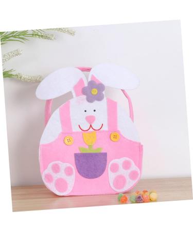 HOMSFOU 2 Pcs Rabbit Gift Bag Party Gift Containers Easter Door Decorations Easter Bags for Kids Easter Goodie Bags Candy Containers Easter Gift Bags Child Cloth Modeling Gift Box - Buy Online on GoSupps.com