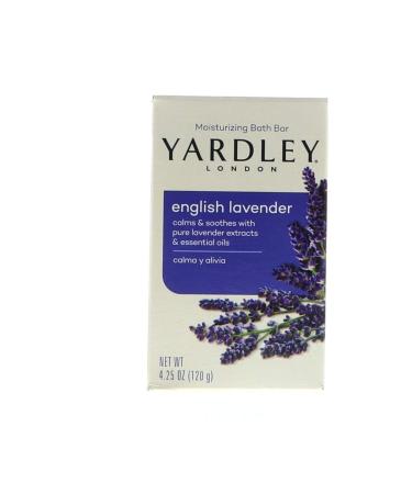 Yardley English Lavender Bath Bars 8oz | Luxurious Soothing Bar Soap for Relaxation | Buy Online Internationally - Buy Online on GoSupps.com