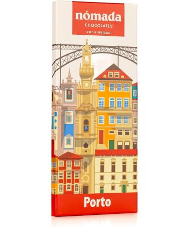  Quinta de Jugais Milk Chocolate "Porto" Bar 100g Gluten-Free Chocolate Milk and Sugar Smooth and Creamy Texture Gourmet Product of Portuguese Origin - Buy Online on GoSupps.com