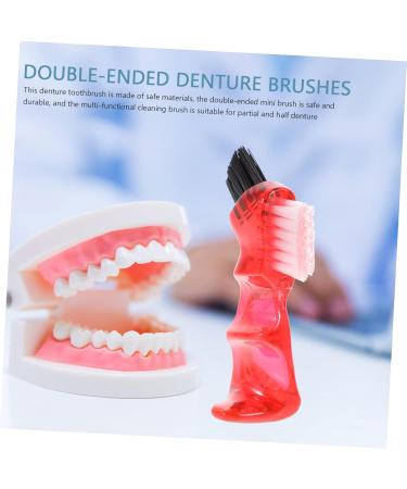 Shop TOVINANNA 20 STK Toothbrush Gap Brush - Denture Cleaning Brush Set (5 Colors) | Mini Brush for At-Home Prosthesis Care - Buy Online on GoSupps.com