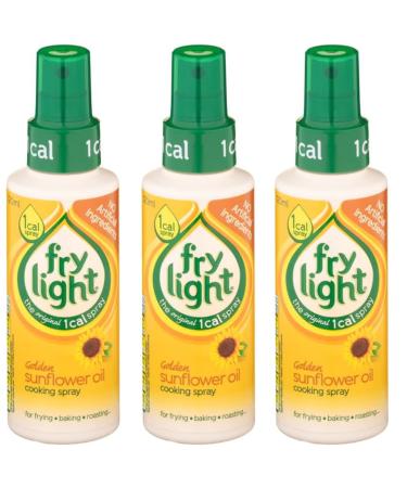 Sunflower Oil Cooking Spray - Vegetable Oil - Ideal For Frying Baking And Roasting - Gluten-Free and Allergen-Friendly - Healthier Cooking Alternative - Easier To Cook And Clean - 120ml (Pack of 3)