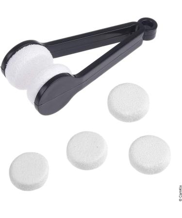 11-Piece Eyeglass/Sunglass Cleaning Kit - Lens Cleaner Tool with Spare Pads, Spray Bottle, Microfiber Cloths - Quick, Safe & Easy - Immaculate Results - Buy Online on GoSupps.com