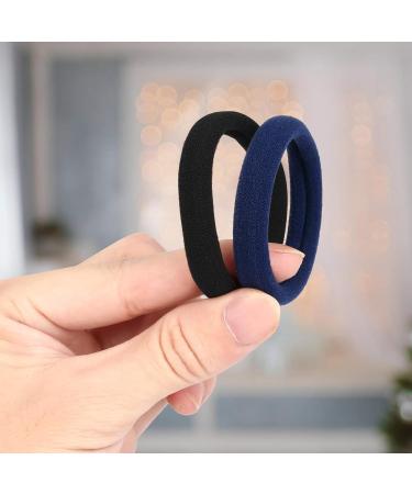 Yovell Hair Bobbles 40 PCS - Soft Seamless Hair Bands for Women & Girls - No Damage Ponytail Holders - Neutral Colours - Buy Online on GoSupps.com