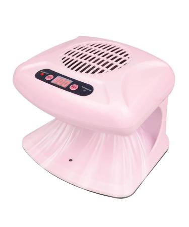 Nail Dryer for Regular Polish 300W 2 in 1 Nail Drying Fan with Auto Sensor Hot and Cold Air Professional Nail Dryer for Manicure Salon and Daily Home Use(Pink)