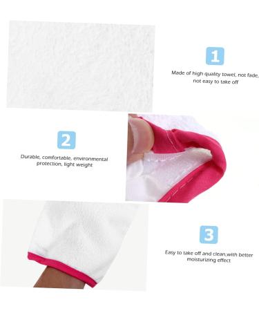 Beavorty 1 Pair waxing gloves Paraffin Manicure Mitt Dry Skins hand mitts wax warmer gloves nail tech accessories Cloth Mitts Paraffin Heated SPA Mittens heater thicken towel 27.5X24.5cm Red - Buy Online on GoSupps.com