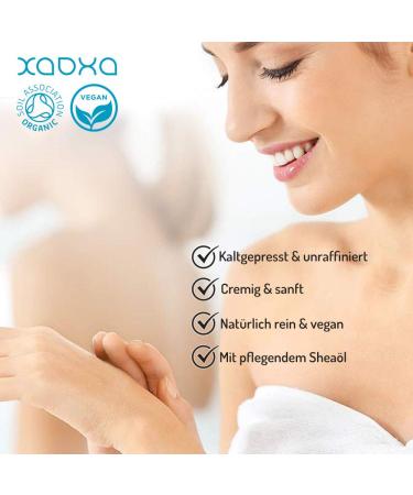 Organic Shea Butter 100% Pure - Soft & Creamy Moisturizer for All Skin Types | 50ml - Buy Online on GoSupps.com