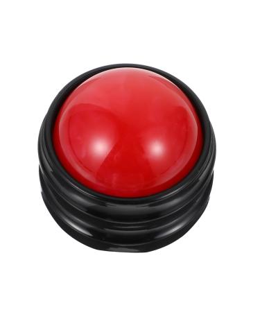 Beaupretty 1st Massage beam Portable massage lounger Beautable massage device Body yoga training Massageball Exercise ball fitness training ball Handy accessories the ball roll gymnastics ball 6.5x6.1cm red