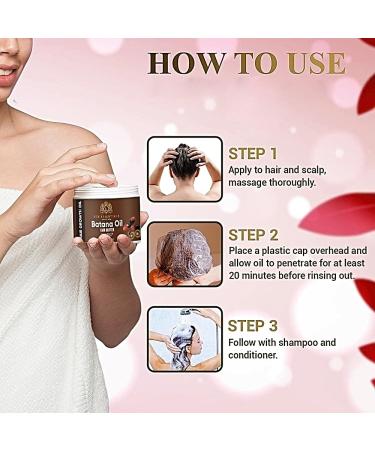 Batana Oil for Hair Growth & Thickness - Raw Pure Dr. Sebi Organic for Men & Women (3.5OZ) - Boost Your Hair Health - Buy Online on GoSupps.com