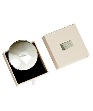 MI EL Gold Metal Magnifying Compact Mirror - Double Sided Handheld for Crisp Magnification. Ideal for Purses & Travel - Buy Online on GoSupps.com