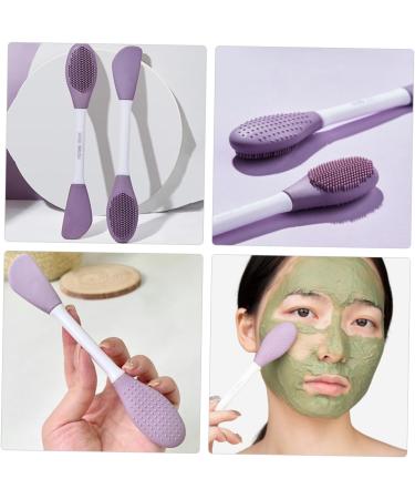 scruber Facial Scrubber for Silicone wash Scrubber Tools Brush applicator Brush Silicone Scrubber wash Scrubber Plastic Clean - Buy Online on GoSupps.com