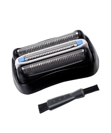 32B Foil & Cutter Shaver Replacement Part for Braun Series 3 Shaver Foil Cartridge Cassette Head Compatible with Braun Series 3 301S 310S 320S 330S 340S 360S 380S 3000S 3020S 3040S 3080S