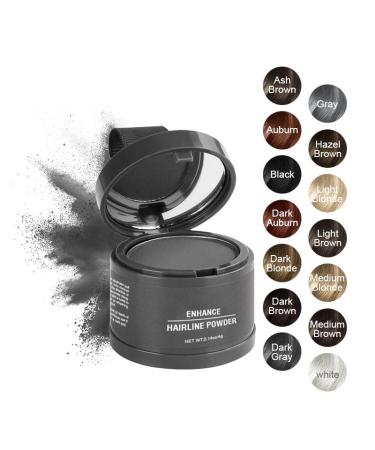 Hairline Powder for Gray Coverage | Root Cover Up Hair Color for Men & Women | Instant Hair Loss Concealer (Light Blonde - Buy Online on GoSupps.com