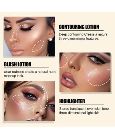 Contour Beauty Wand - Liquid Highlighter & Bronzer Stick | Natural Cream Bronzer with Cushion Applicator | Lightweight & Blendable Matte Finish - Buy Online on GoSupps.com