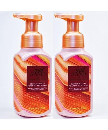 Bath & Body Works Gentle Foaming Hand Soap Wild Sand 8.75 Fl Oz 2 Pack - Buy Online on GoSupps.com