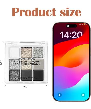  BUTBU T Eyeshadow Palette 9 Shades Highly Pigmented Smoky Eye Makeup Kit Long Lasting Matte & Shimmer Finishes Travel Eyeshadow Palettes - Buy Online on GoSupps.com