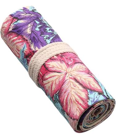 DYOMR Maple Leaves 36 Slot Pencil Wrap Organizer for Drawing and Coloring - Buy Online on GoSupps.com