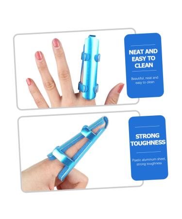 FRCOLOR 3pcs Finger Splint & Thumb Brace - Metal Support & Protectors for Finger Dislocation & Casting - Aluminum Alloy Finger Sleeves - Buy Online on GoSupps.com