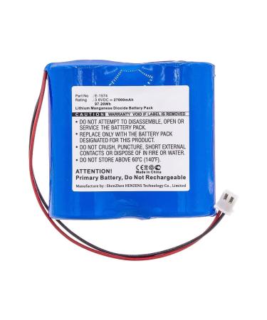 Synergy Digital Automatic Flusher Battery Compatible with Siemens MAG 8000 FlowMeter Automatic Flusher (Li-MnO2 3.6V 27000mAh) Ultra High Capacity Replacement for Siemens E-1574 Battery