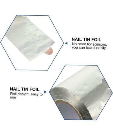  Housoutil Housoutil 500g Thick Aluminum Foil Remover Roll for Home and Salon Manicures - Buy Online on GoSupps.com