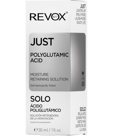 REVOX B77 Only Polyglutamic Acid 30 ml Facial Moisturizing Serum Preserves Moisture Skin Prevents Dehydration Reduces Wrinkles Provides Smooth Nourished and Radiant Skin - Buy Online on GoSupps.com