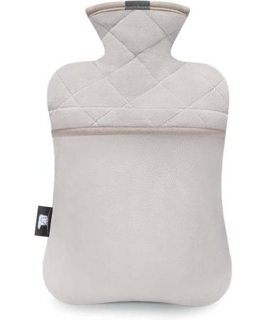 BYXAS Hot Water Bottle 2.0L BPA Free PVC with Hand Pocket Cover - Grey - Buy Online on GoSupps.com