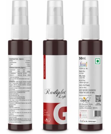 Light L Glutathione Reduced with Vitamin C Sublingual Spray - Premium Skin Care Solution for Brightening & Anti-Aging | International Shipping Available - Buy Online on GoSupps.com