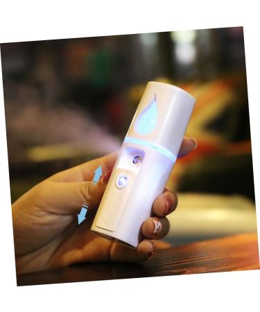 Healeved 3pcs Face Sprayer Mini Humidifier Cool Face Mist Steamer Facial Spray Mist Nano Facial Mister White - Buy Online on GoSupps.com