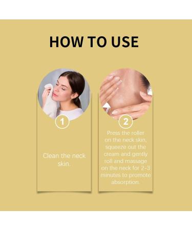 Aloe Vera AH8 Firming Neck Cream Firming Neck Cream with Roller Body Lotion for Reducing Wrinkles AntiWrinkle Moisturizing Treatment for Women and Men Contains Massager - Buy Online on GoSupps.com