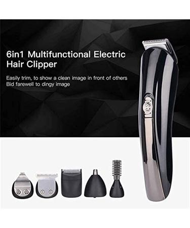 Pro Hair Clipper Cordless Rechargeable Haircutting Kit & Trimmer With Titanium And Ceramic Blades Portable And Light Weight - Buy Online on GoSupps.com