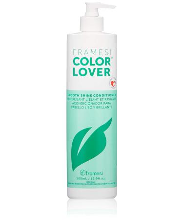 Framesi Color Lover Smooth Shine Conditioner  Sulfate Free Conditioner with Coconut Oil and Quinoa  Color Treated Hair Coconut 16.9 Fl Oz (Pack of 1)