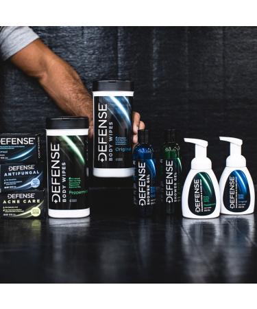 Defense Foaming Face & Hand Soap 7.5 Fl Oz with Tea Tree, Eucalyptus, Jojoba, Aloe Vera, Olive & Coconut Oils - Buy Online on GoSupps.com