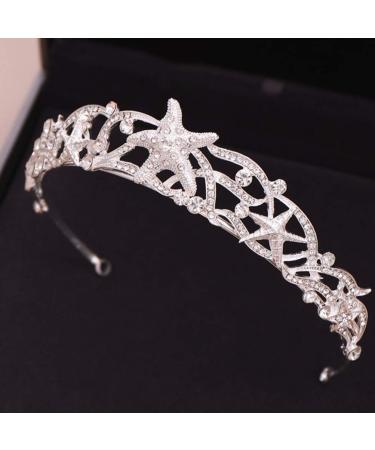 Beaupretty Wedding Starfish Headpiece | Durable Rhinestone Tiara & Bridal Hair Accessories for Fashionable Brides - Buy Online on GoSupps.com