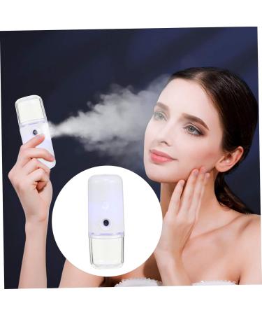 WOONEKY 1pc Mini Face Spray Device Portable Facial Mister Handheld Steamer Portable Face Steamer White - Buy Online on GoSupps.com